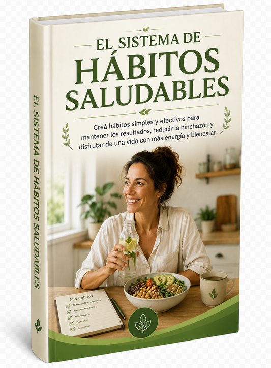 EL SISTEMA DE HABÍTOS SALUDABLES, Creá hábitos simples y efectivos para mantener los resultados, reducir la hinchazón y disfrutar de una vida con más energía y bienestar.